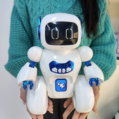 Smart Infrared Gesture Control Robot Toy with Obstacle Avoidance – Programmable Educational Interactive Dancing Robot for Kids