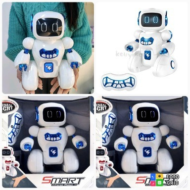 Smart Infrared Gesture Control Robot Toy with Obstacle Avoidance – Programmable Educational Interactive Dancing Robot for Kids