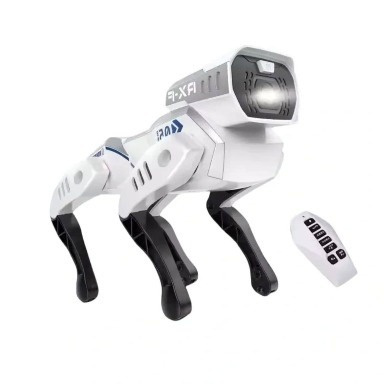 KidBe Intelligent RX-F Stunt Robot Dog Toy – Voice Control Interactive Robotic Puppy with Dancing & Programmable Actions