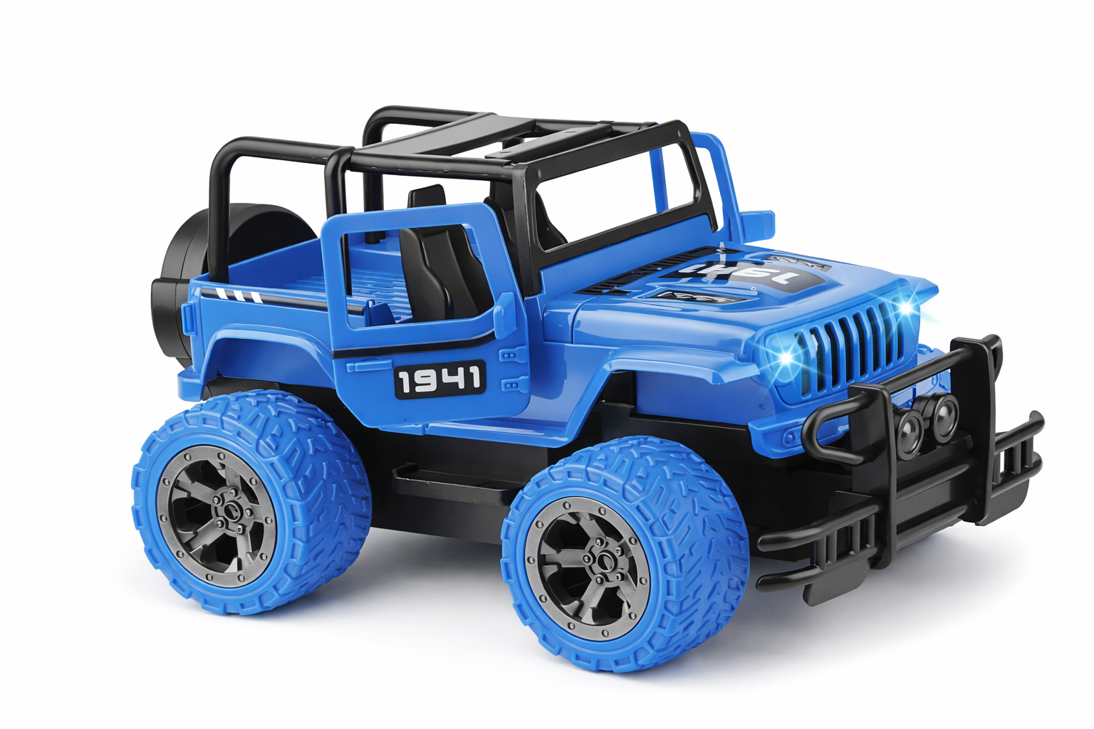 WISHKEY 1:14 Scale Remote Control Jeep Toy Car – Available in Red, Green & Blue