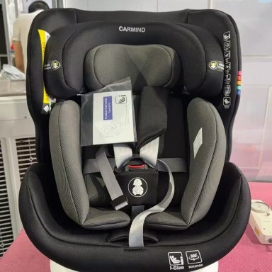 Carmind 360° ISOFIX Convertible Baby Car Seat 0–36kg – Birth to 12 Years black