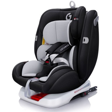 Mama Kids 4-in-1 360° Rotating ISOFIX Baby Car Seat 0–36kg – Black