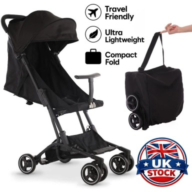 Portable Baby Stroller with Automatic Fold – Lightweight & Travel-Friendly