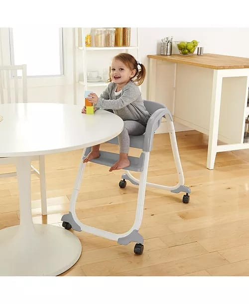 Ingenuity SmartClean Trio Elite 3-in-1 Convertible High Chair – Gray