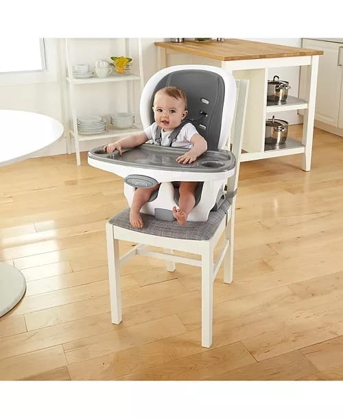 Ingenuity SmartClean Trio Elite 3-in-1 Convertible High Chair – Gray