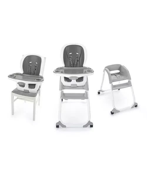 Ingenuity SmartClean Trio Elite 3-in-1 Convertible High Chair – Gray