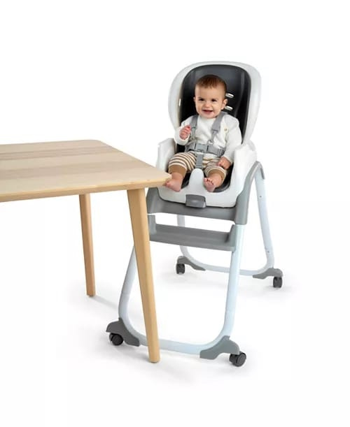 Ingenuity SmartClean Trio Elite 3-in-1 Convertible High Chair – Gray