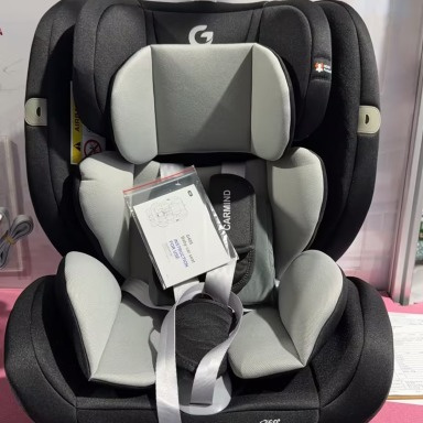 Mamakids G405 360° Rotating ISOFIX Baby Car Seat (0–36kg) – Black