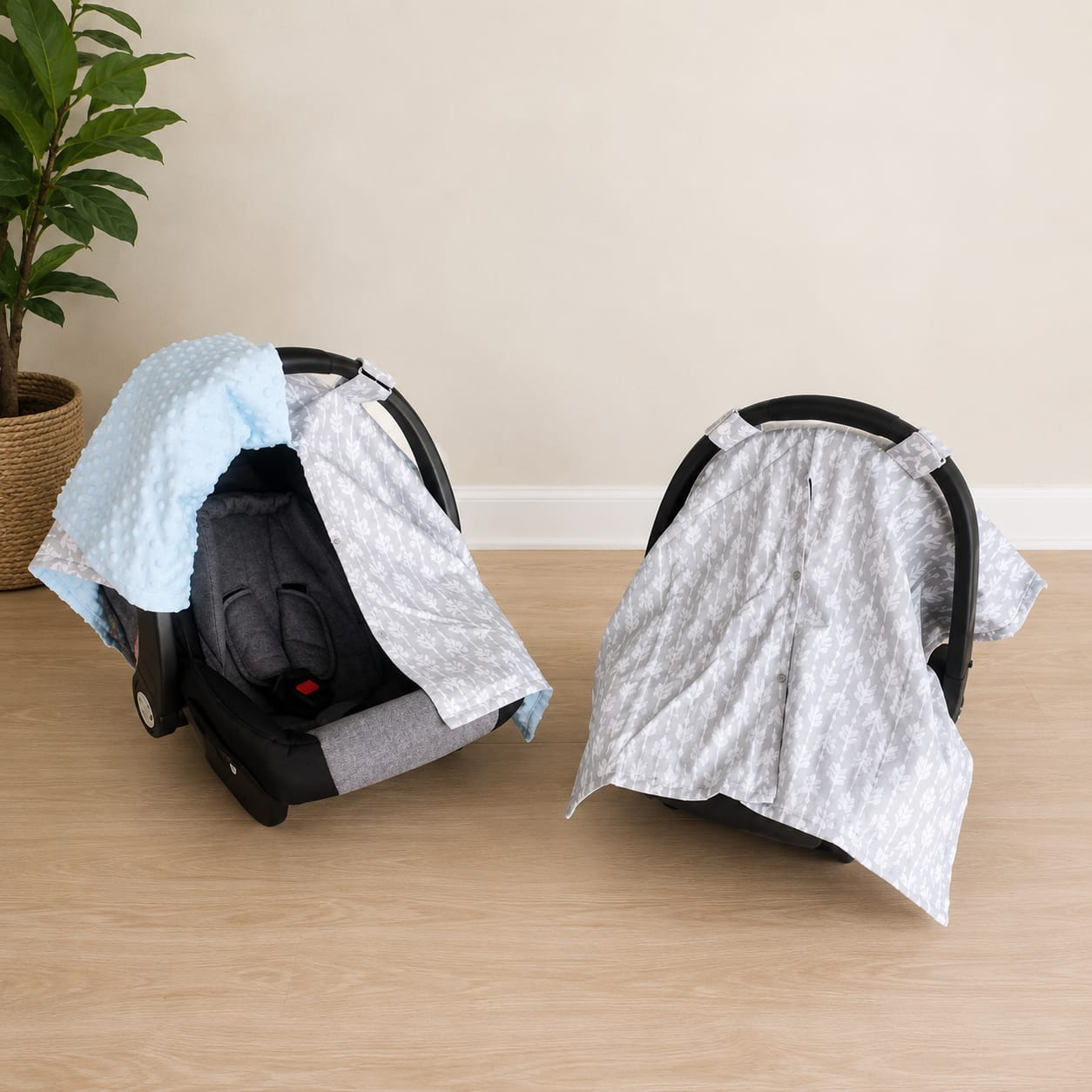 Baby Car Seat Canopy Cover | Soft & Protective Infant Carrier Cover