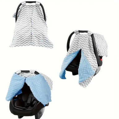 Baby Car Seat Canopy Cover | Soft & Protective Infant Carrier Cover