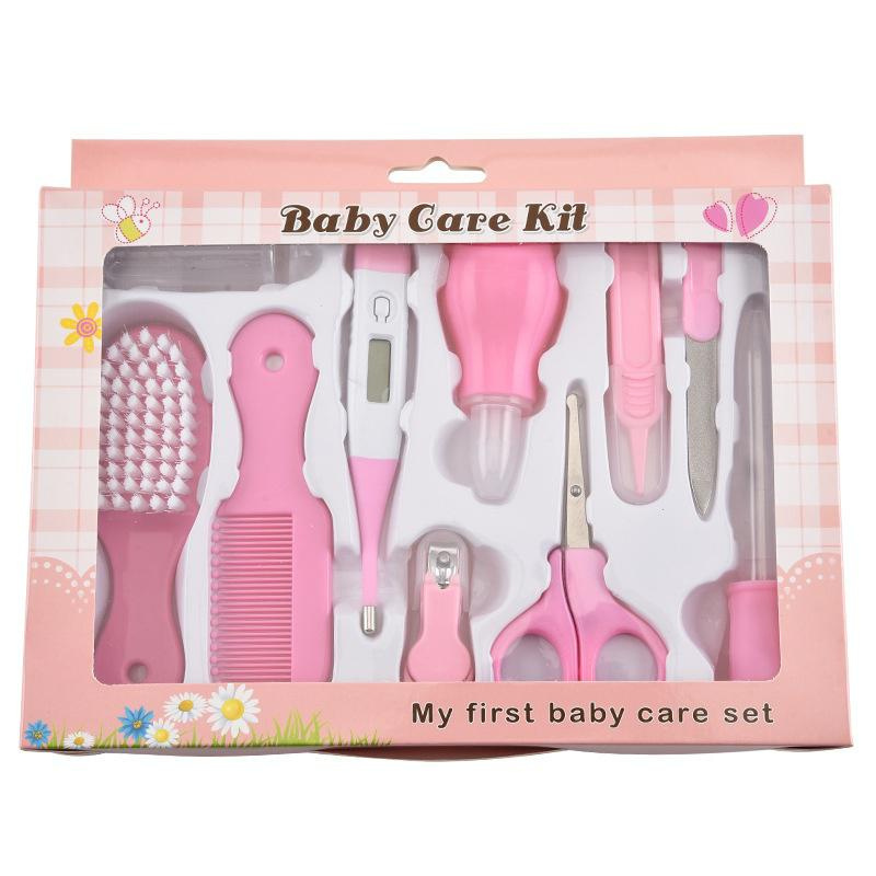 10-Piece Baby Grooming & Healthcare Kit for Newborns – Digital Thermometer, Nail Care & Safety Essentials